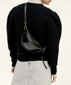 Isabel Marant Black Skano Belt Bag