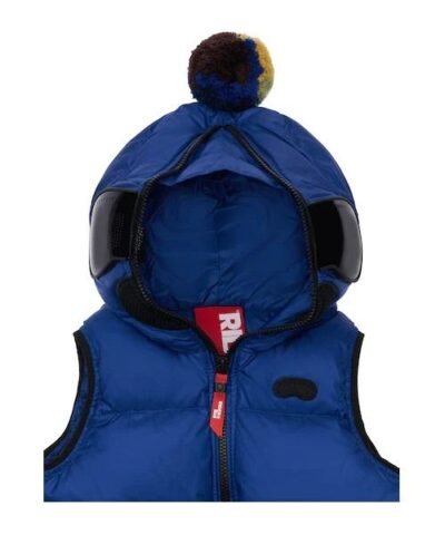 Ai Riders Kids' Hooded Nylon Down Vest