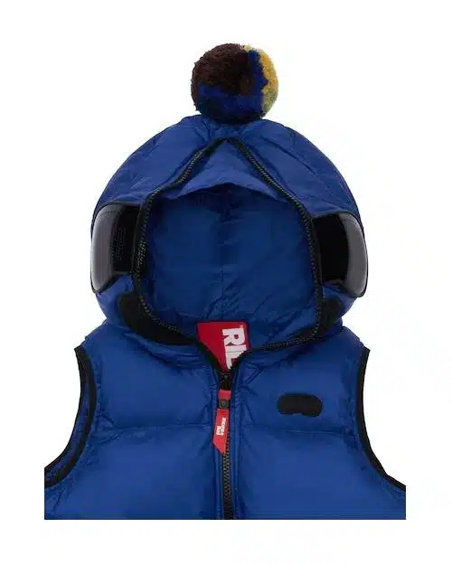 Ai Riders Kids' Hooded Nylon Down Vest