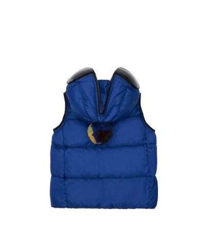 Ai Riders Kids' Hooded Nylon Down Vest