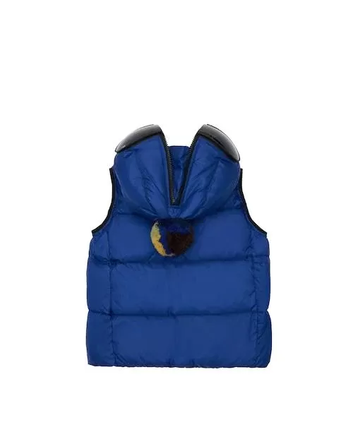 Ai Riders Kids' Hooded Nylon Down Vest