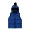 Ai Riders Kids' Hooded Nylon Down Vest