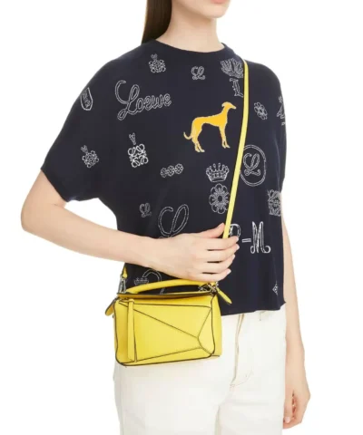 Loewe Puzzle Mini Calfskin Leather Bag