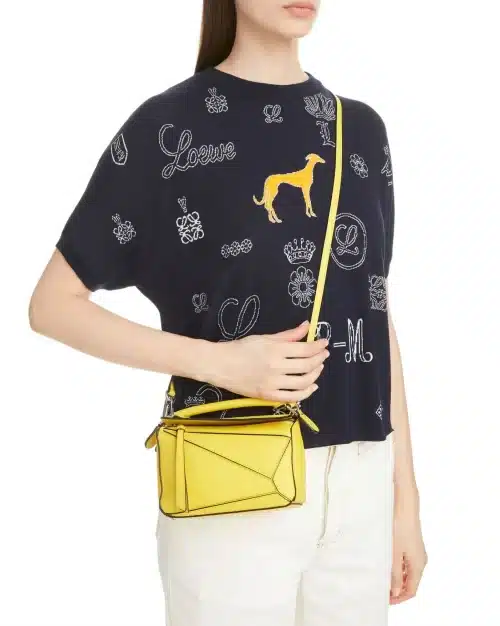 Loewe Puzzle Mini Calfskin Leather Bag
