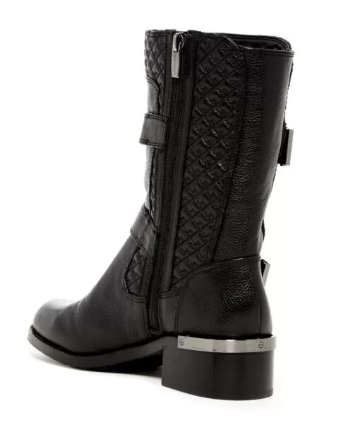 Vince Camuto Welton Women Black Mid Calf Boot