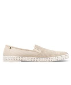 Rivieras Canvas "Beige Classic 20 Degrees" Slip-On Loafers