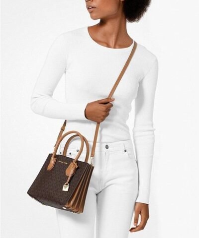 Michael Michael Kors Mercer Medium Logo Accordion Crossbody