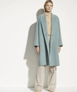 Vince Double Breasted Oversized Coat