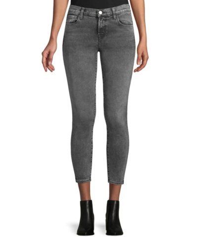 J Brand Black 835 Crop Skinny Jeans