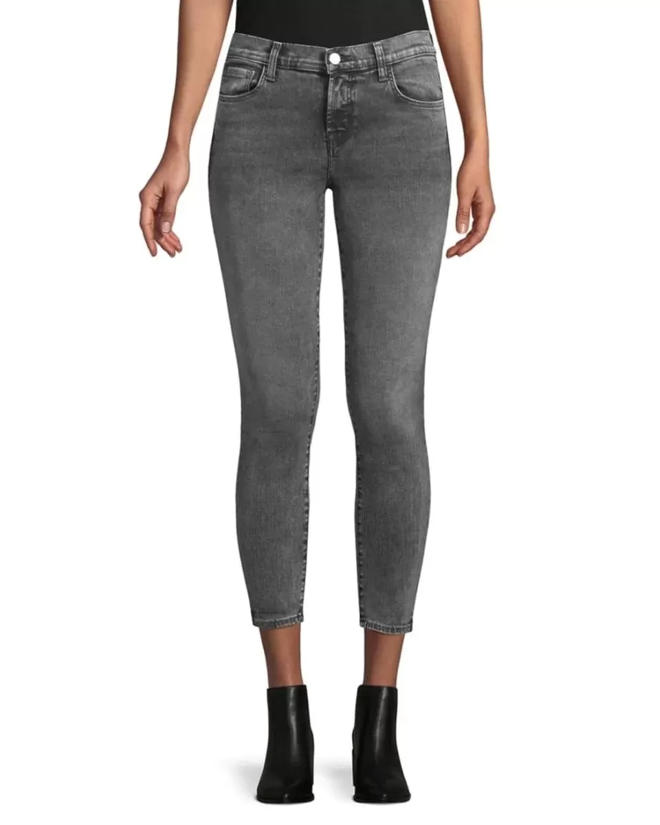 J Brand Black 835 Crop Skinny Jeans