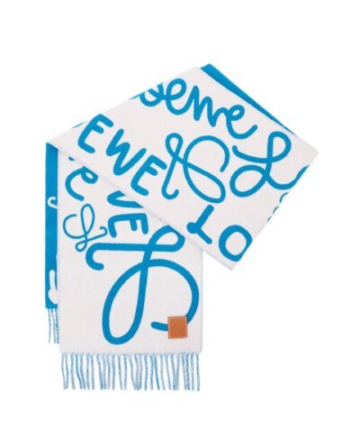 Loewe Scarf In Wool And Cashmere