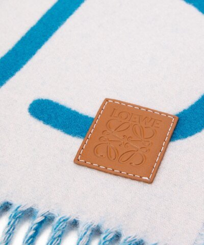 Loewe Scarf In Wool And Cashmere