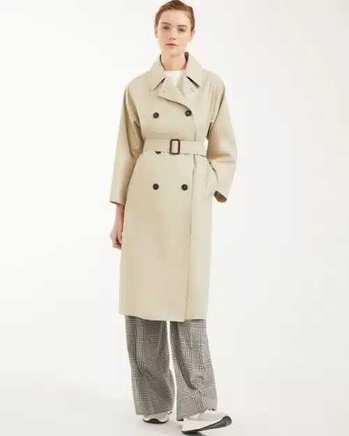 Max Mara Weekend Cotton Gabardine Raincoat