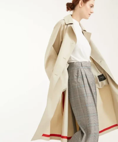 Max Mara Weekend Cotton Gabardine Raincoat