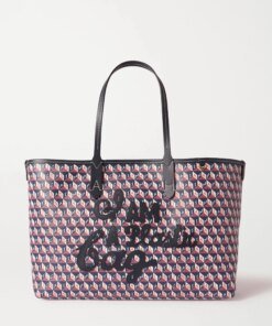 Anya Hindmarch Recycled Canvas Tote Bag, Blue