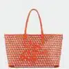 Anya Hindmarch Recycled Canvas Tote Bag, Clementine