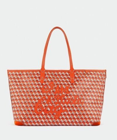 Anya Hindmarch Recycled Canvas Tote Bag, Clementine