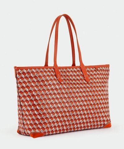 Anya Hindmarch Recycled Canvas Tote Bag, Clementine