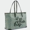 Anya Hindmarch Recycled Canvas Tote Bag, Pine Green