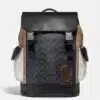 Coach Rivington Backpack In Colorblock Signature Canvas