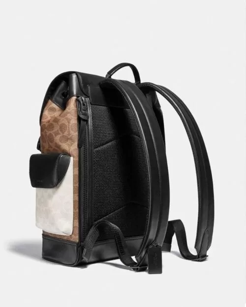 Coach Rivington Backpack In Colorblock Signature Canvas