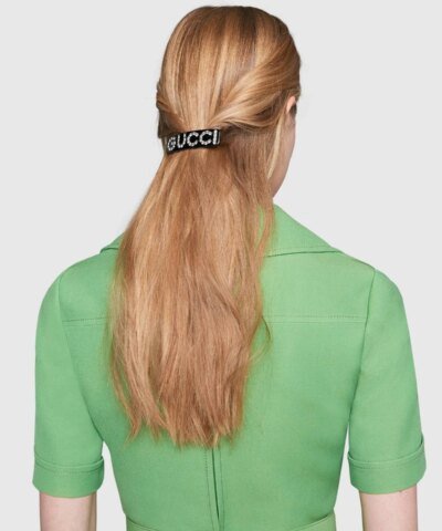 Gucci Crystal Gucci Single Hair Clip