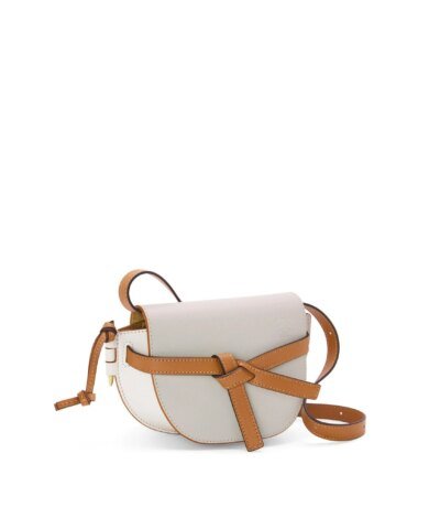 Loewe Mini Gate Dual Bag in Soft Calfskin