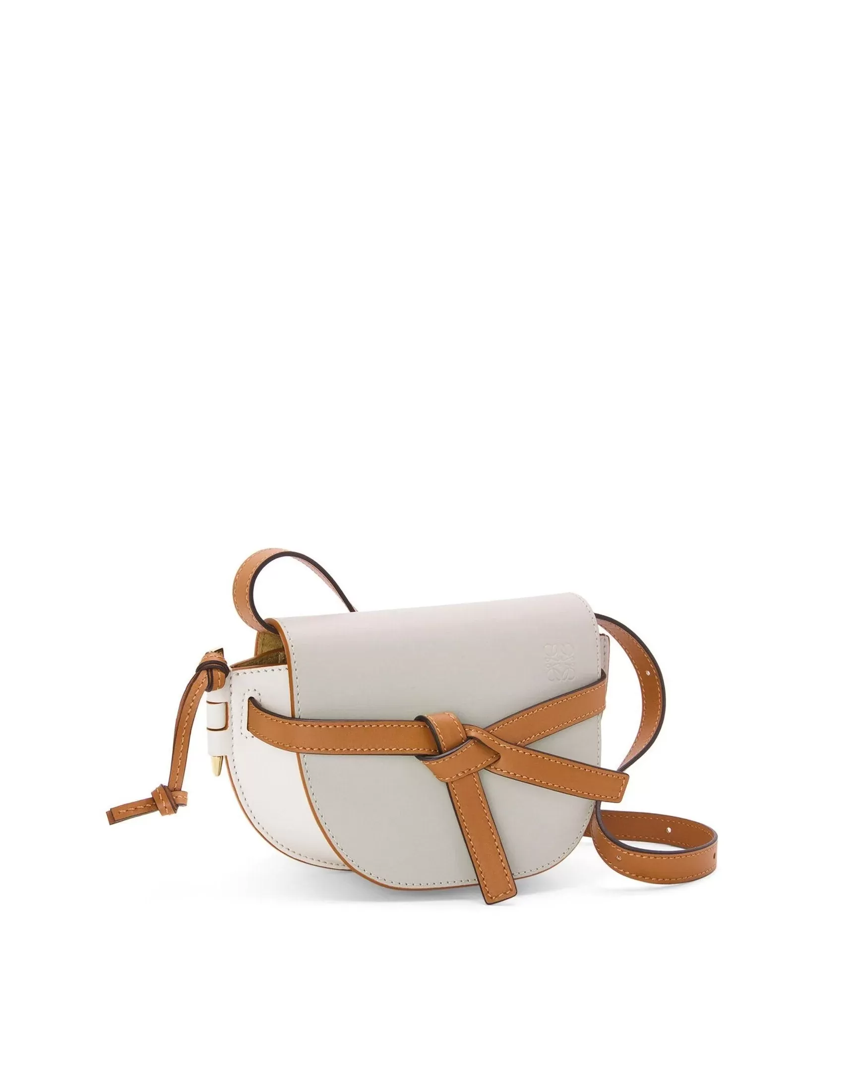 Loewe Mini Gate Dual Bag in Soft Calfskin