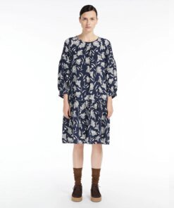 Weekend Max Mara Silk Crepe de Chine Dress