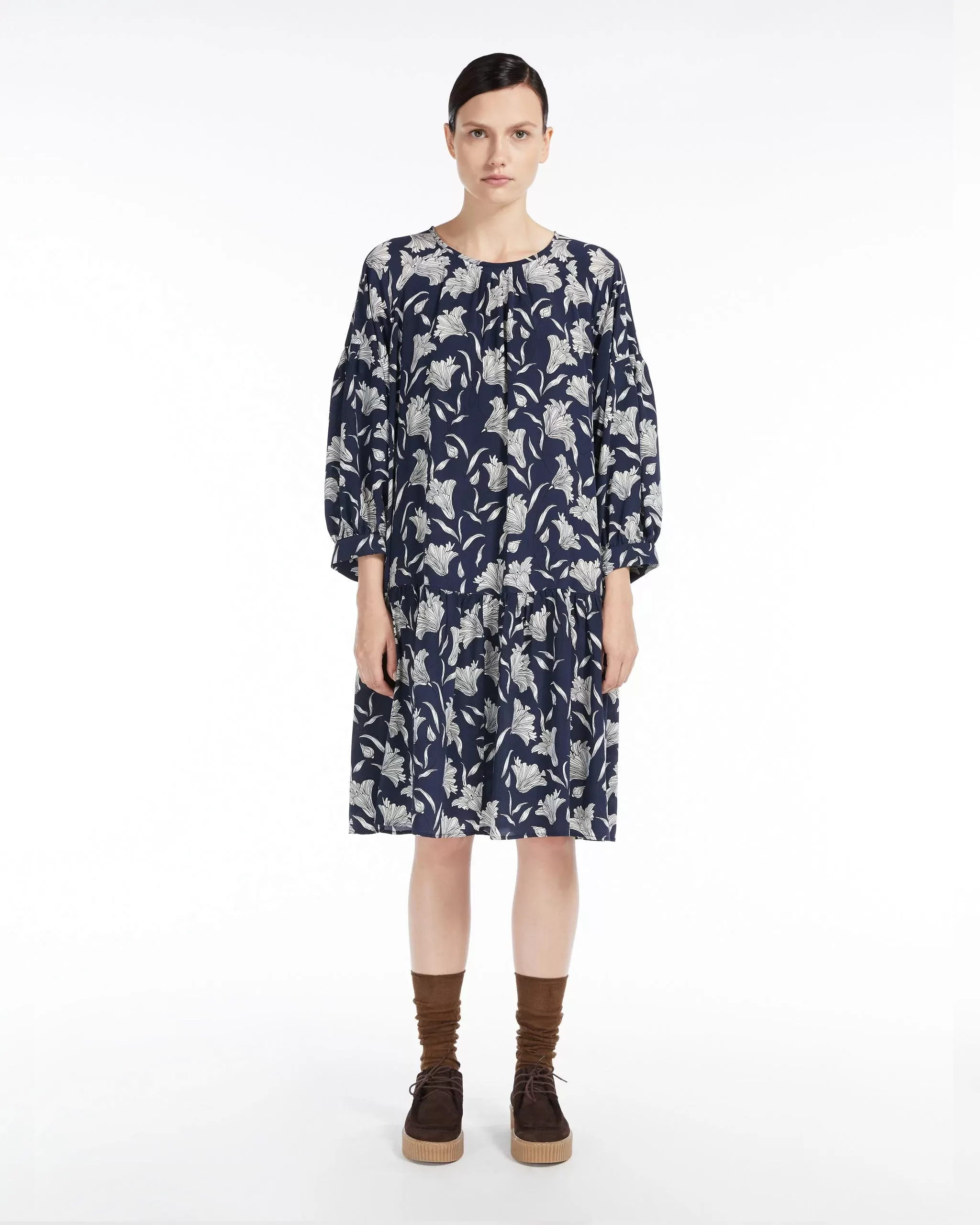 Weekend Max Mara Silk Crepe de Chine Dress