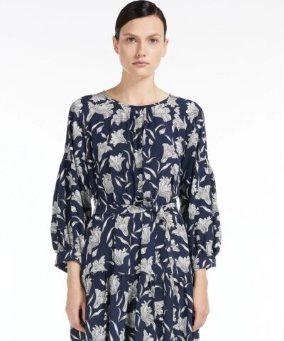 Weekend Max Mara Silk Crepe de Chine Dress