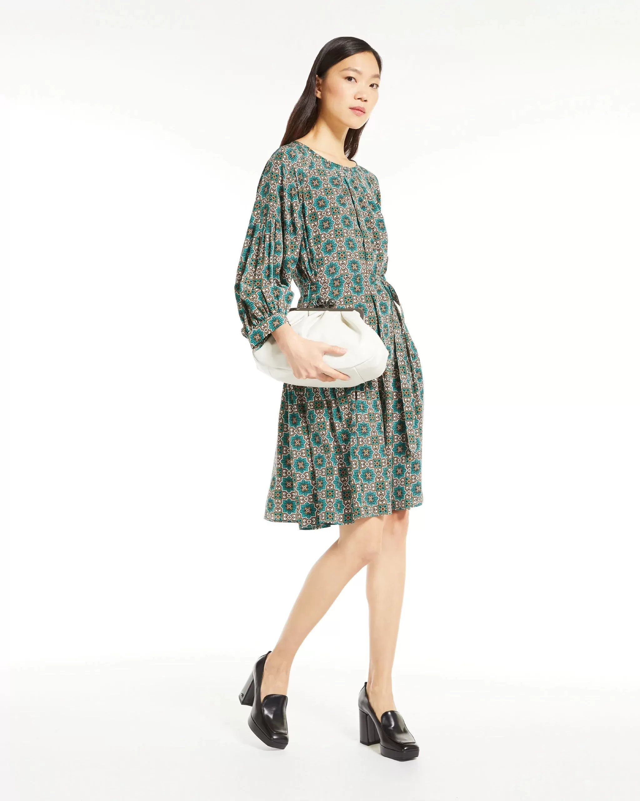 Weekend Max Mara Silk Crepe de Chine Dress