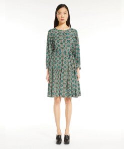 Weekend Max Mara Silk Crepe de Chine Dress