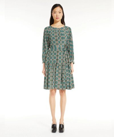 Weekend Max Mara Silk Crepe de Chine Dress