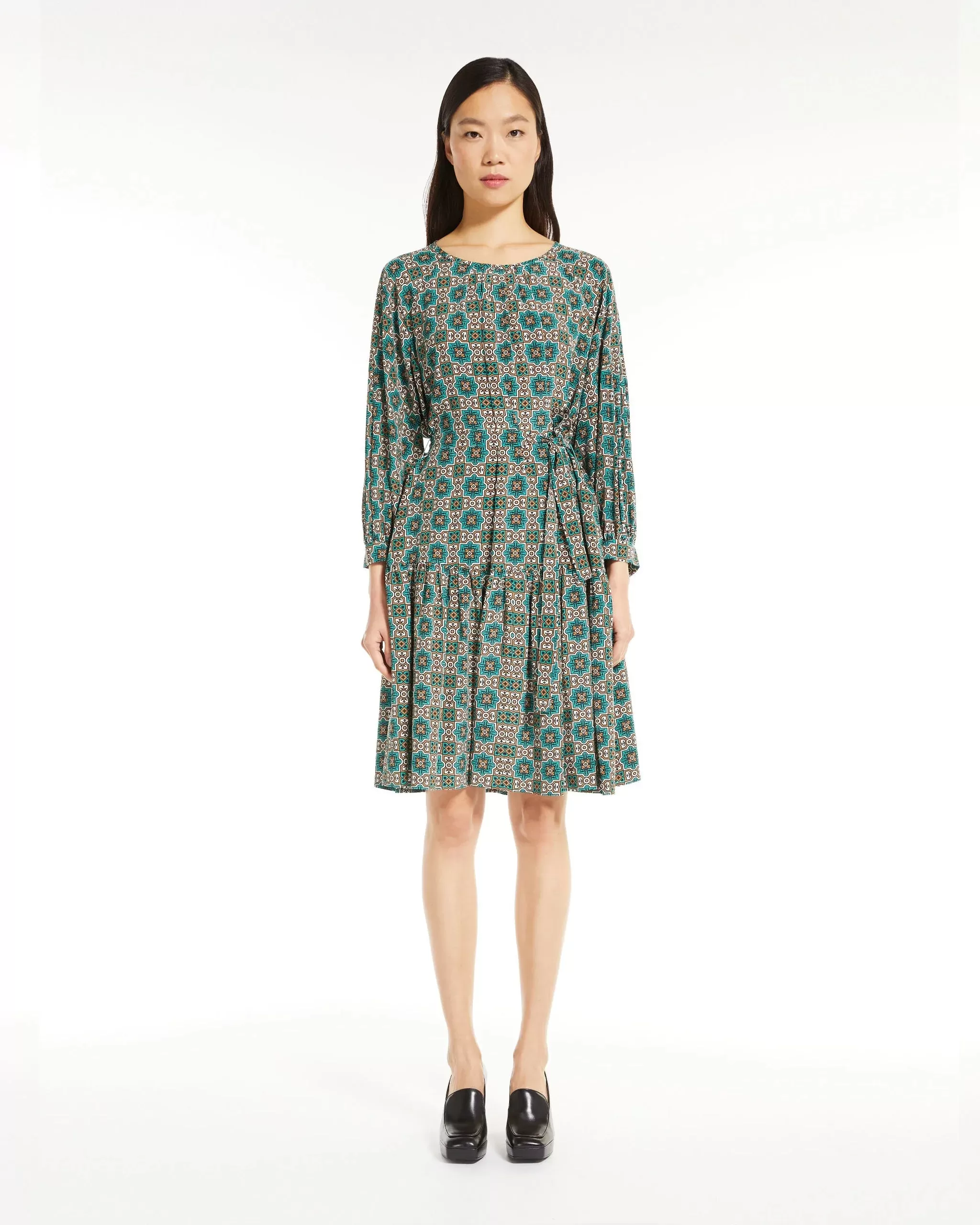 Weekend Max Mara Silk Crepe de Chine Dress