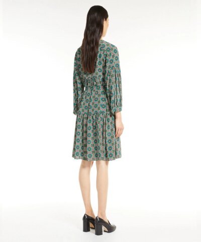 Weekend Max Mara Silk Crepe de Chine Dress