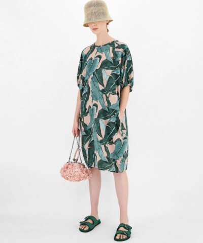Weekend Max Mara Silk Crepe De Chine Dress