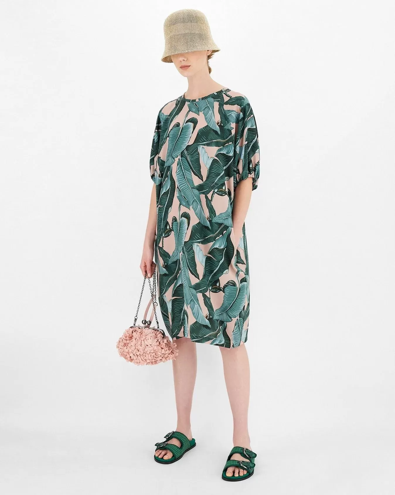 Weekend Max Mara Silk Crepe De Chine Dress