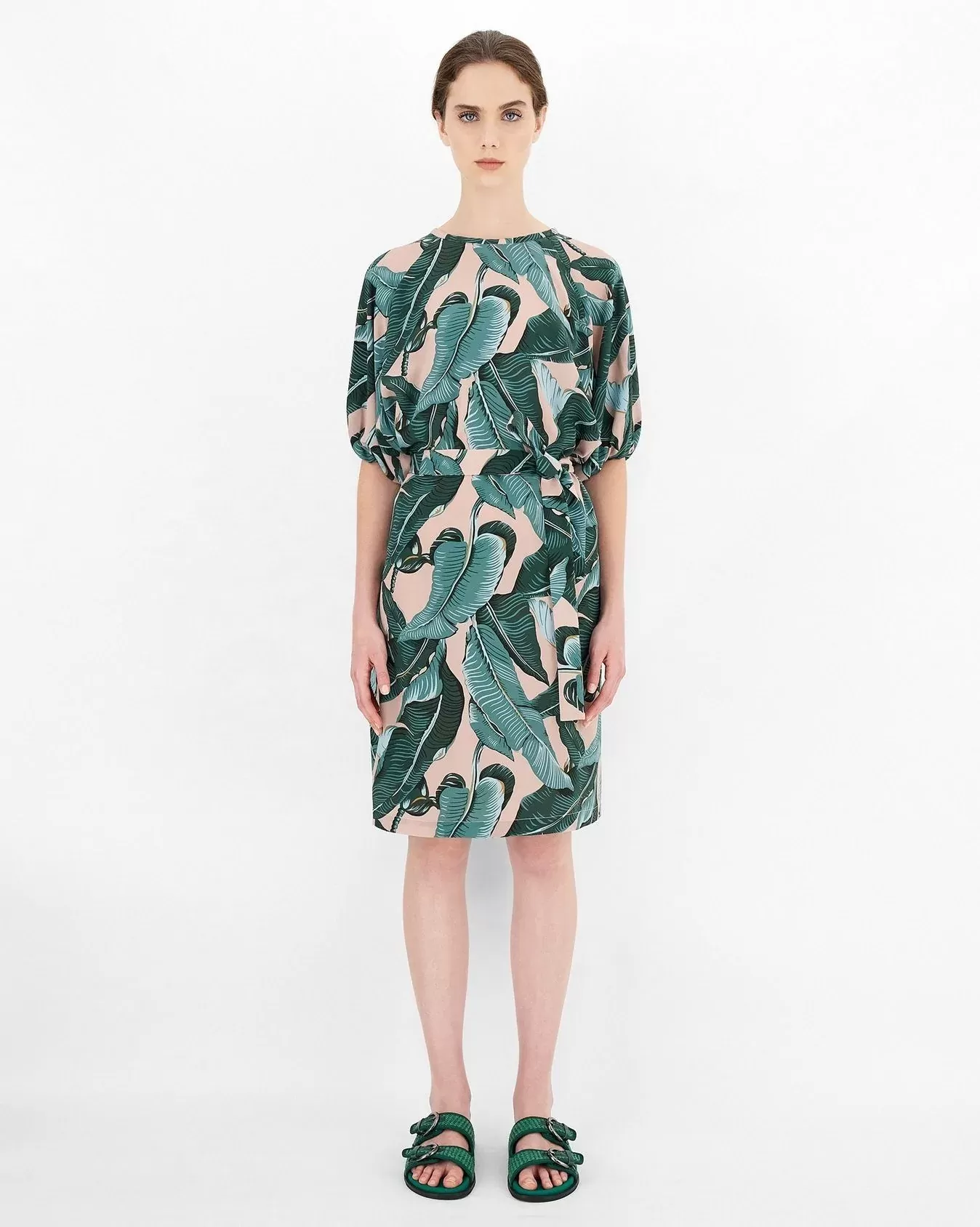 Weekend Max Mara Silk Crepe De Chine Dress