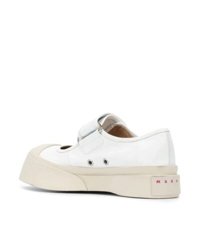 Marni Pablo Touch-Strap Sneakers, White