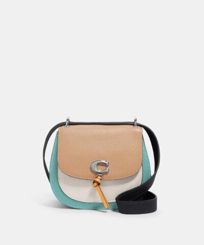 Coach Remi Saddle Bag In Colorblock