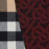 Burberry Reversible Check and Monogram Cashmere Scarf