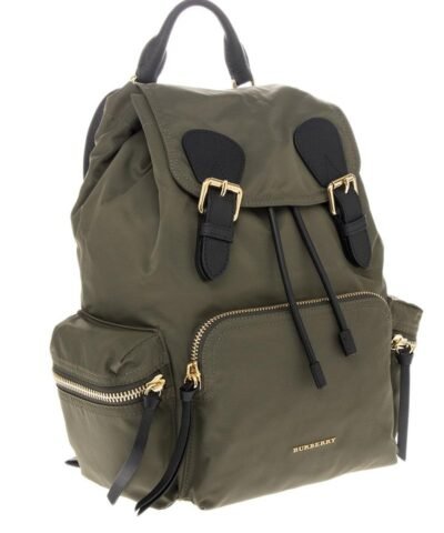 Burberry Medium Rucksack in Technical Nylon and Leather