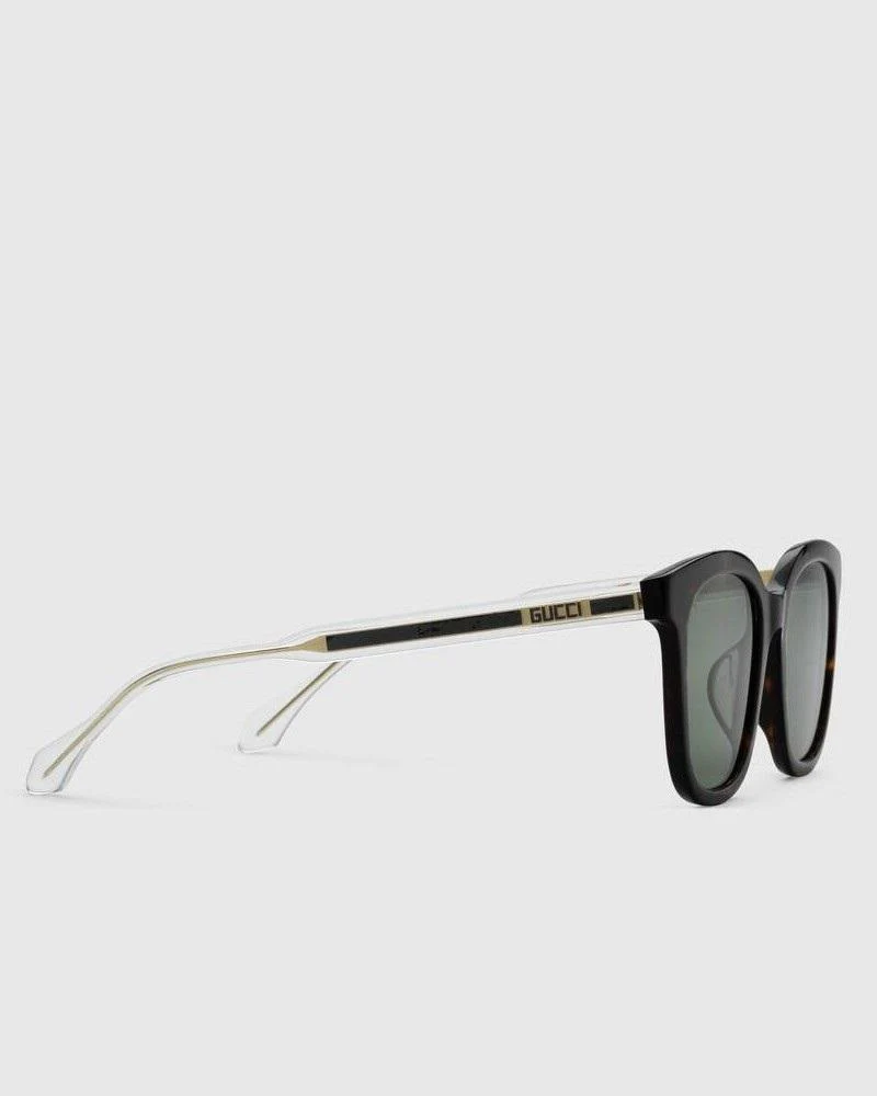 Gucci Specialized Fit Square Acetate Men's Sunglasses