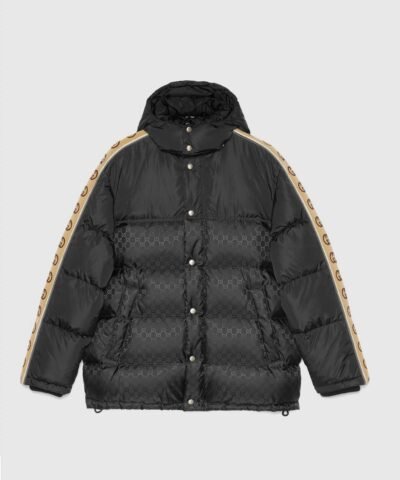 Gucci GG Jacquard Nylon Padded Coat