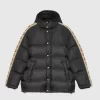 Gucci Men's GG Jacquard Nylon Padded Coat