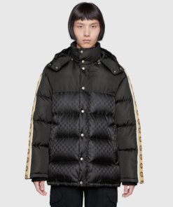 Gucci GG Jacquard Nylon Padded Coat