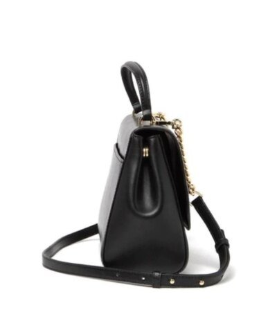 Michael Kors Mott Medium Leather Satchel Convertible Crossbody Bag