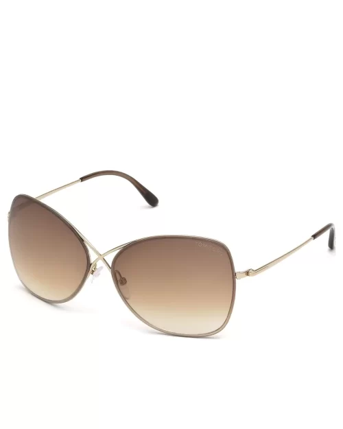 Tom Ford FT0250 Colette Modified Oval Sunglasses