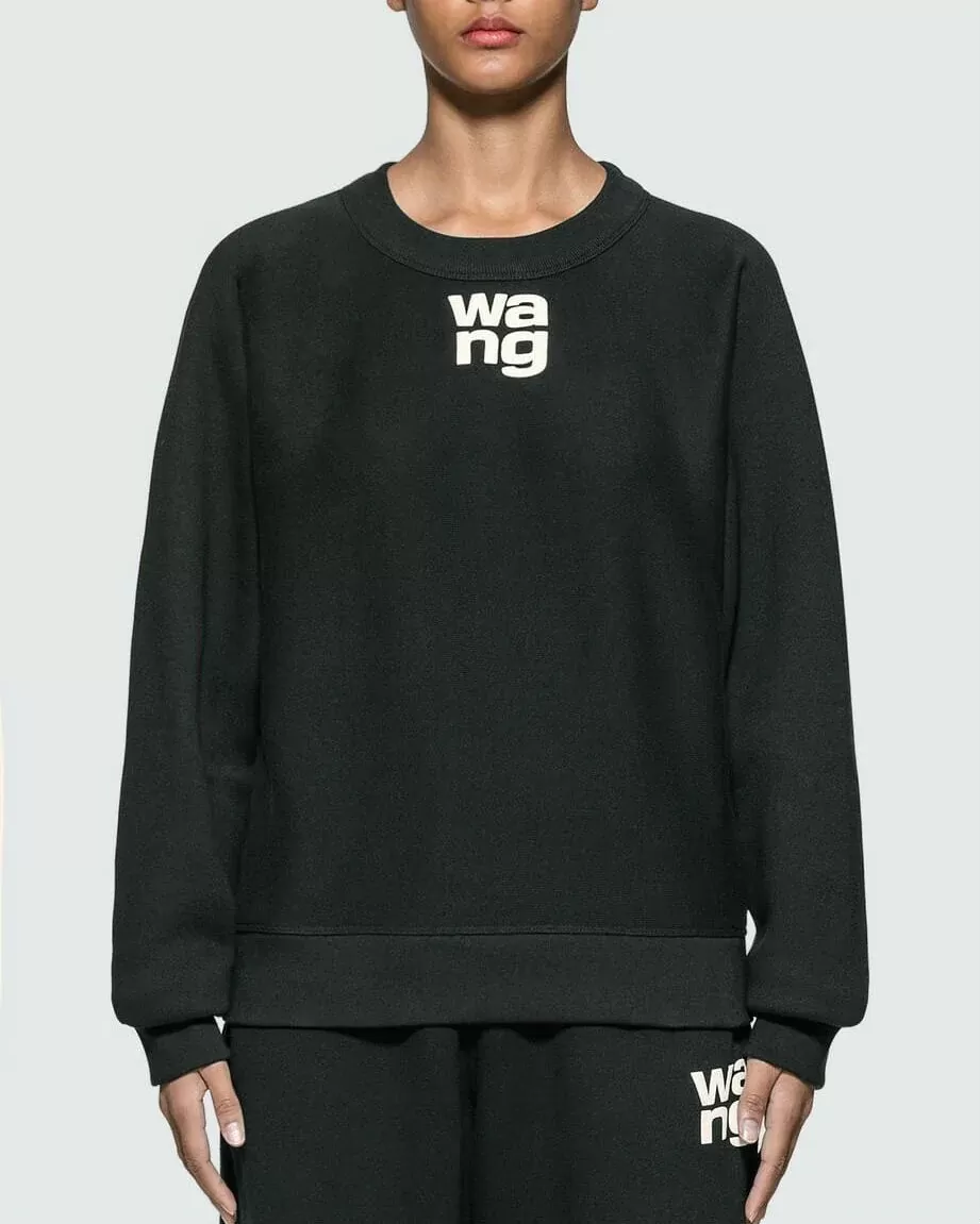 T by Alexander Wang Wash & Go Dense Fleece Sweatshirt